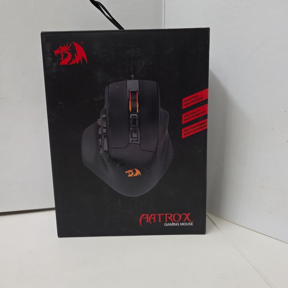 Redragon AATROX M811 MMO Gaming Mouse, 15 Programmable Buttons Wired RGB Mouse - Picture 2 of 6